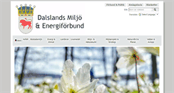 Desktop Screenshot of dalsland.se