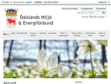 Tablet Screenshot of dalsland.se